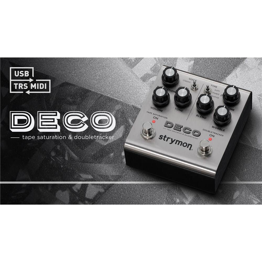 Strymon Deco 2 Tape Saturation and Doubletracker Effects Pedal