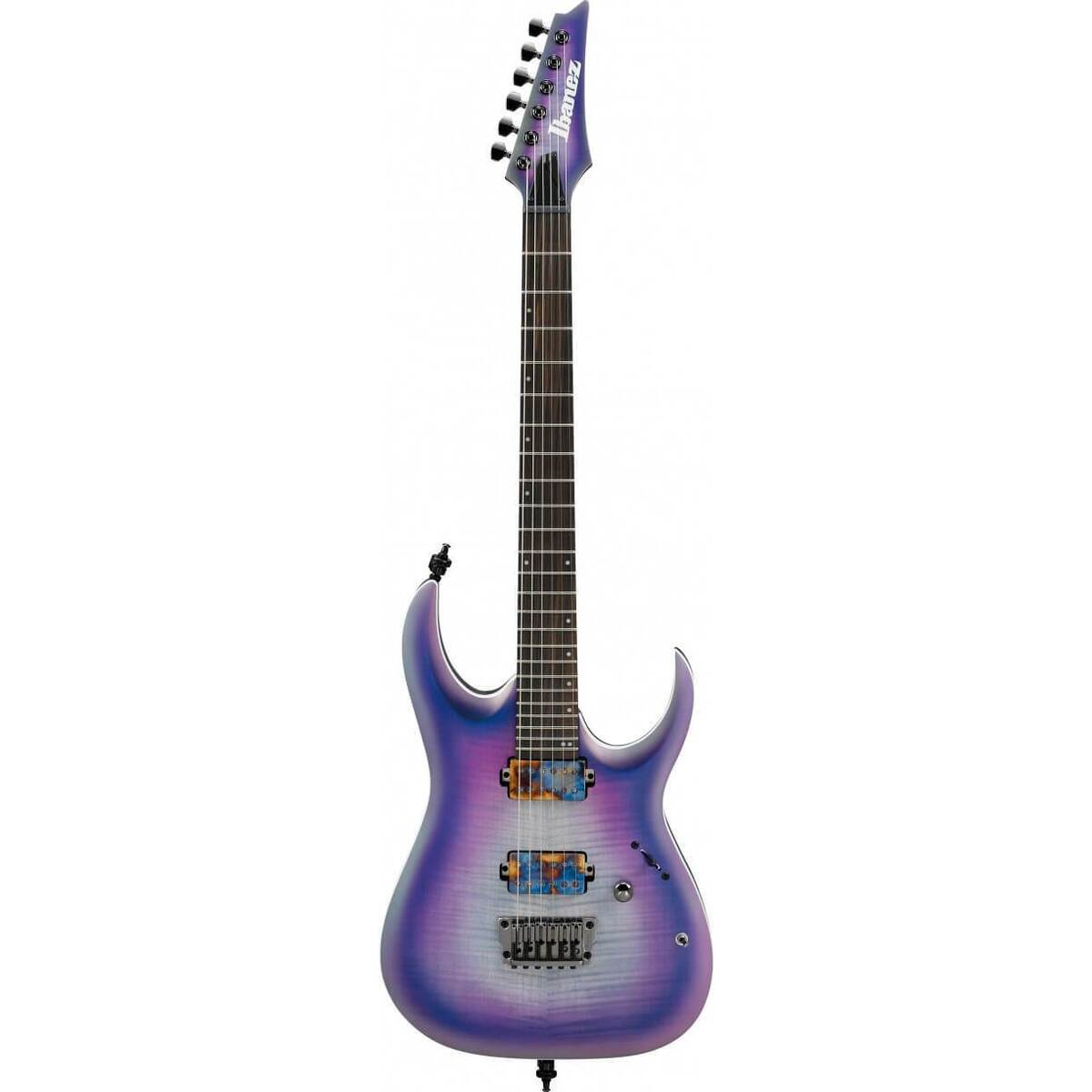 Ibanez RGA61AL Axion Label Electric Guitar in Indigo Aurora Burst Flat ...